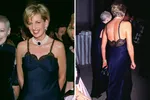 Все о платье принцессы Дианы на Met Gala 1996 года: корсет с разрезами и цвет, который она отказалась носить