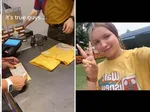 Женщина в спортивном бюстгальтере не смогла попасть на аттракцион в Диснейленде и была вынуждена купить футболку