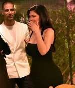 "Две девушки флиртуют с Тимоти Шаламе на NBA-матче после разрыва с Кайли Дженнер"