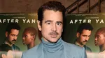 Колин Фаррелл в стильном темно-синем костюме на съемках второго сезона сериала Apple TV "Sugar"