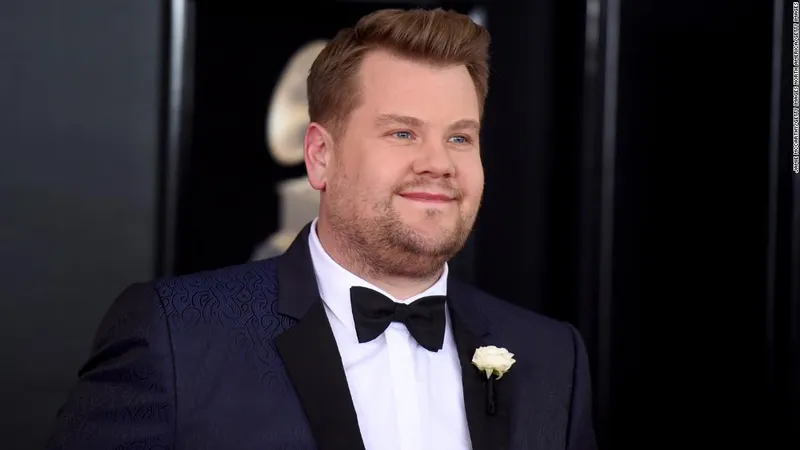 Джеймс Корден подвергся насмешкам американской прессы за посещение Met Gala