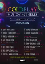Сетлист Coldplay: Все песни с рекордного мирового тура "Music of the Spheres"