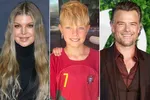 Ферги поделилась редкими фотографиями сына Аксела с Джошем Дюамелем на его 12-летие