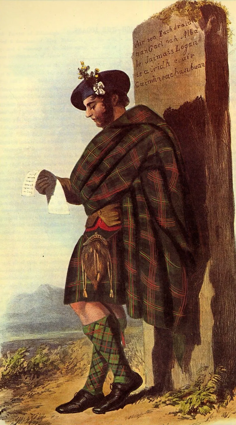 Король предоставляет шотландцам возможность носить тартан Балморал