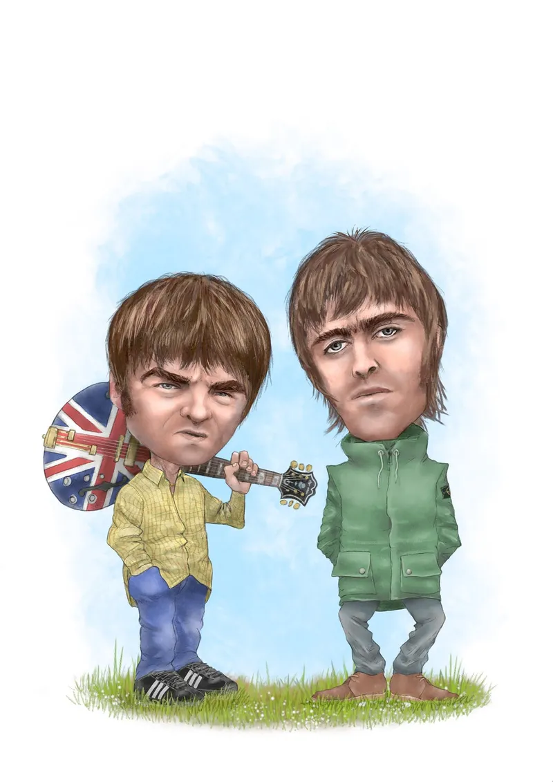 Персонализированный самолет для возвращения Oasis: как Лиам и Ноэль Галлахеры готовятся к туру