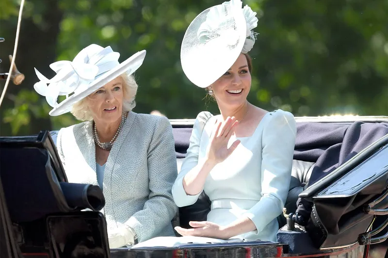 Лучшие моменты парада Trooping the Colour королевской семьи за годы, включая озорное лицо принца Гарри!