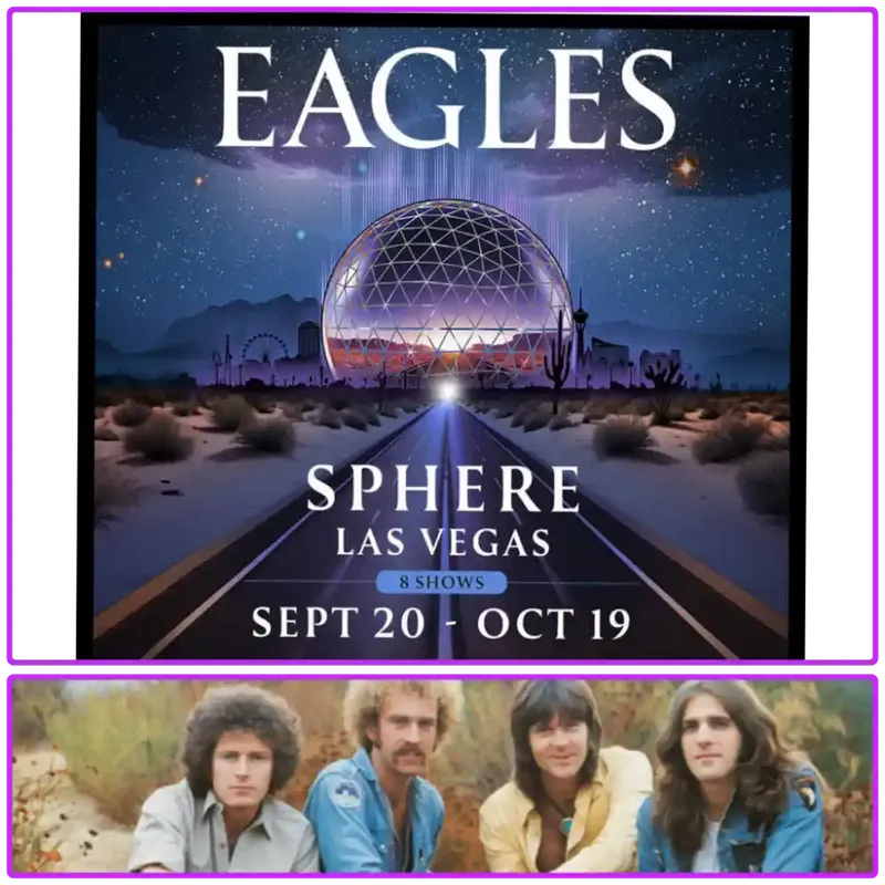 Сетлист концерта The Eagles в Лас-Вегасе: все песни из их выступления в Sphere