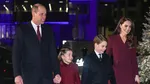 Кейт Миддлтон и принцесса Шарлотта в нежно-синих нарядах на празднике Trooping the Colour 2025