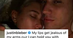 Джастин Бибер изменил подпись в Instagram после того, как его откровения о конфликте затмили обложку Vogue с Хейли